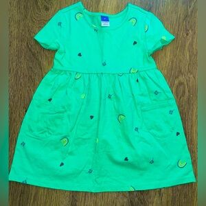 Old Navy toddler girl Green Shamrock Dress